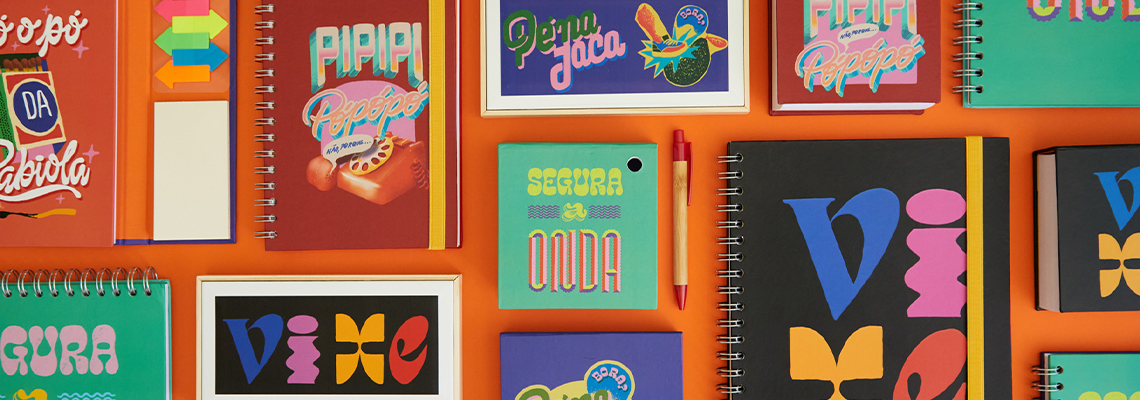 Letra Latina: a collab da Papel Craft que celebra a nossa linguagem, com arte e cor!