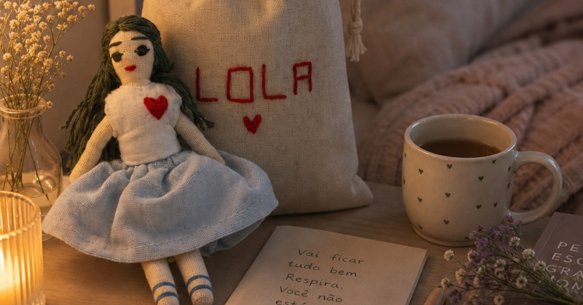 Boneca Lola: a história da boneca que nasceu para cuidar