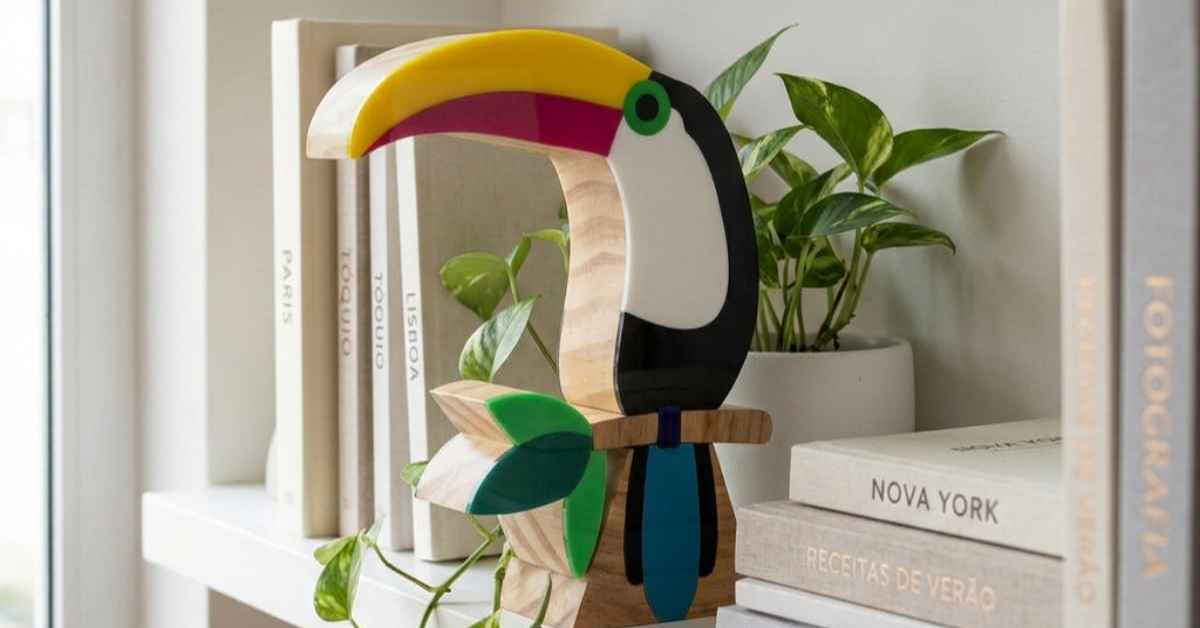 O que colocar em uma estante além de livros: 7 ideias para decorar